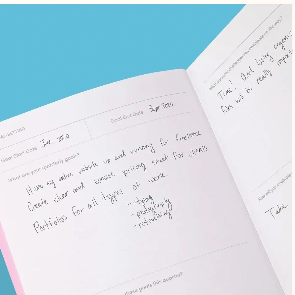 Poketo  Quarterly Planner - Lemon